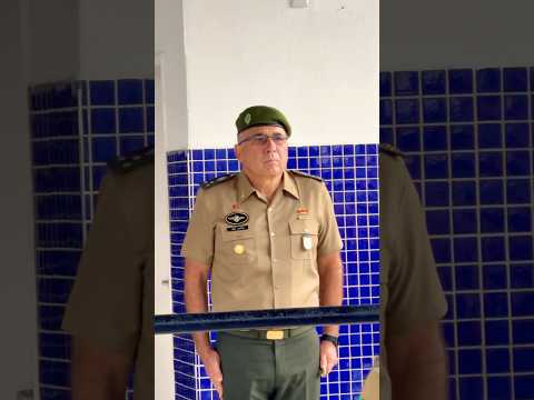 General de Exército recebendo apresentação do CFO #exercito