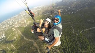 PARAGLIDING North Cyprus! - YouTube