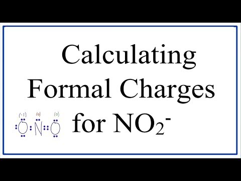 Calculating NO2- Formal Charges: Calculating Formal Charges for the Nitrite Ion