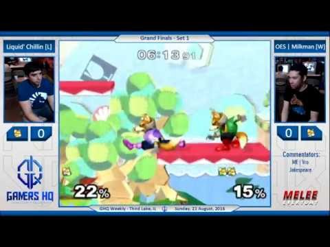 GHQ Weekly [8/21/16] - Liquid' Chillin (Blue Fox) vs. OES | Milkman (Fox) - SSBM - Grand Finals