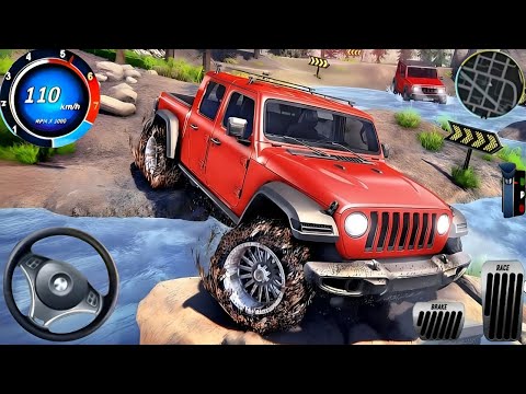 4x4 Offroad Jeep Driving Simulator 3D - Drive SUV 4x4 jeep Offroad Game - Android GamePlay