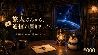 📨旅人さんから、通信が届きました。｜旅人通信 #000