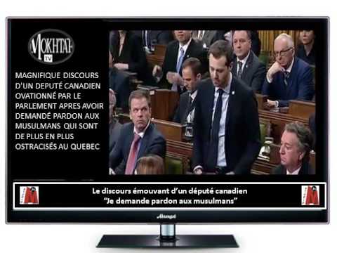 Québec : un député canadien “demande pardon aux musulmans” 