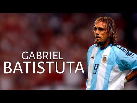 Gabriel Batistuta | Batigol | The Best Skills & Goals