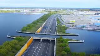 Download lagu The Veluwemeer Aqueduct Netherland's Unique Water Bridge mp3