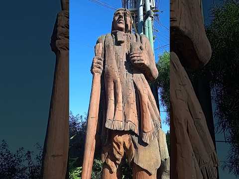 ESCULTURA MAPUCHE #escultura #mapuche #araucania #temuco #art