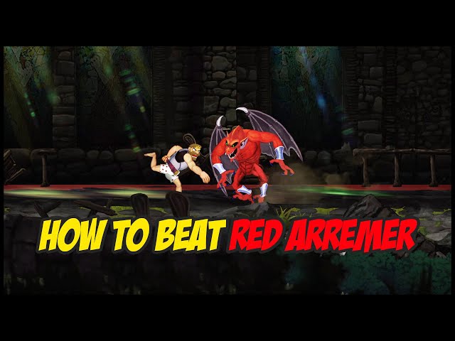 Vídeo relacionado con Ghosts ´n Goblins Resurrection Arthur vs Red Arremer Camiseta