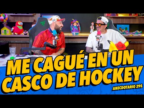 Anecdotario 295 - Me cagué en un casco de hockey
