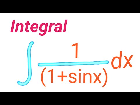 Integral of 1/(1+sinx)