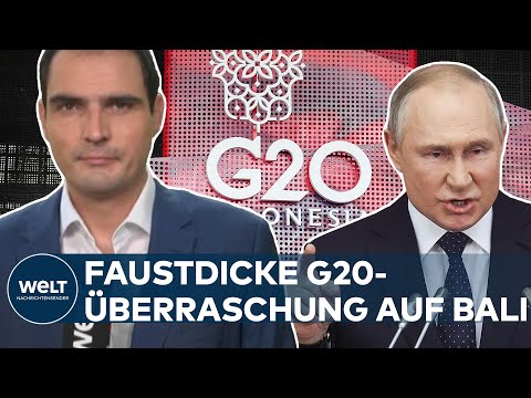 BITTERE PILLE FÜR PUTIN: Großteil der G20-Staaten will russischen Angriffskrieg verurteilen