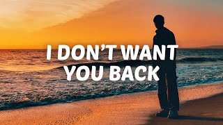 AJ Mitchell - I Don’t Want You Back (Lyrics)