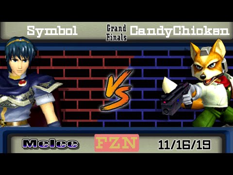 Symbol (Marth, Falco) vs. CandyChicken (Fox) - Grand Finals - Flat Zone November