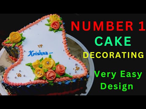 10 Creative Number Cake Decorating Ideas/Cake Decorating Ideas