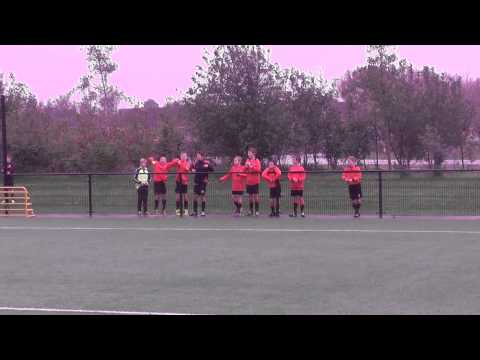 Opjestropdas 2 nov 2013 VV De Meern 9 - PVC 2 com 6-4 Doelpunt Joost (4-4)