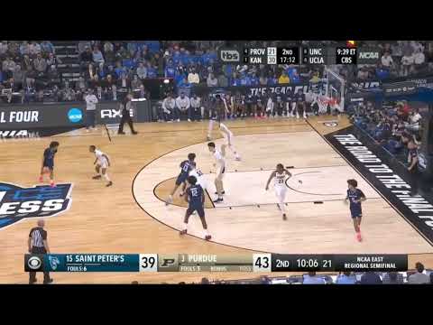 Saint Peter's Offensive Sets vs Purdue!