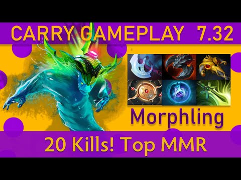 🌊20 Kills! Morphling Gameplay - Top MMR Dota 2