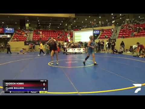 127 Lbs Cons. Round 3 - Madison Hobbs, MO Vs Claire Bullock, NM E395