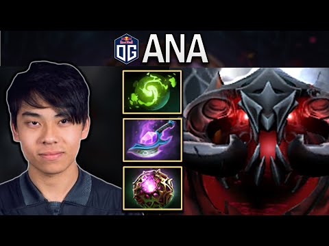 OG.ANA SMURF SHADOW FIEND WITH OCTARINE-REFRESHER - DOTA 2 GAMEPLAY