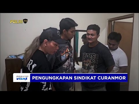 POLDA METRO JAYA BEKUK SINDIKAT CURANMOR YANG BEROPERASI DI 18 LOKASI