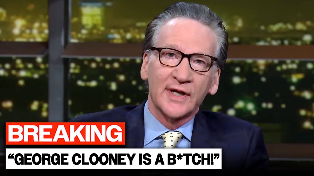 Bill Maher Hilariously ROASTS George Clooney on Live TV