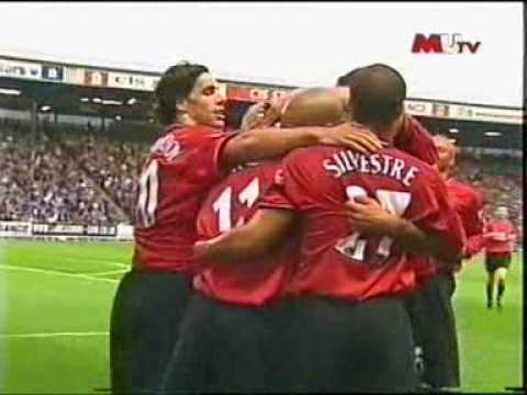 Juan Sebastian Veron superb pass to Ryan Giggs