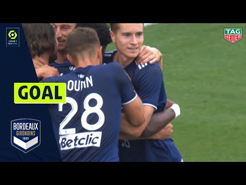 Goal Joshua MAJA (25' - GIRONDINS DE BORDEAUX) / ANGERS SCO - GIRONDINS DE BORDEAUX 0-2 / 2020/2021