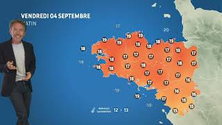 Illustration de l'actualité La météo de votre vendredi 4 septembre 2026