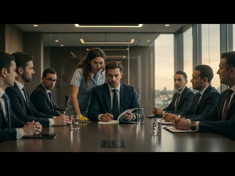 A szegény takarítónő odasúgta a milliomosnak: „Ne írd alá ezt” – és amit ő tett, mindenkit meglepett