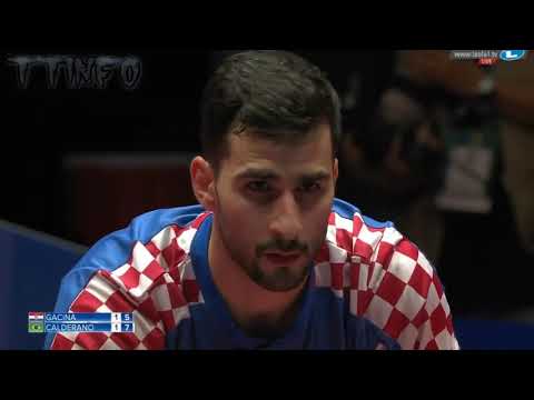 Hugo Calderano vs Andrej Gacina WTTC 2018