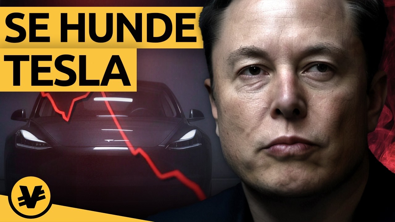 Tesla se DESPLOMA : ¿Está ELON MUSK hundiendo su propia EMPRESA? - VisualEconomik