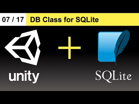 Db Class For Sqlite Develop Unity Apps With Sqlite Database 717
