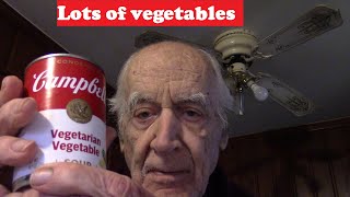 Vegetarian Vegetable Soup and Piano Chord Tutorial