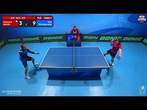 23:30 Vladyslav Kaluhin  0-3 Yurii Shchepanskyi West 5 WIN CUP 09.11.2022 | TABLE TENNIS WINCUP