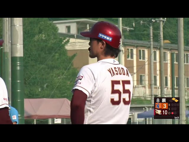 【ファーム】安打数リーグトップ独走中!! イーグルス・安田悠馬 タイムリーで大きな追加点!!  2024年8月4日 東北楽天ゴールデンイーグルス 対 オイシックス新潟アルビレックスBC