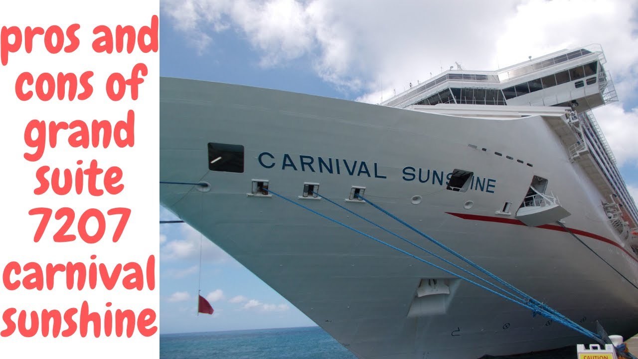 Carnival Sunshine - Cabin 7207 - Video 2