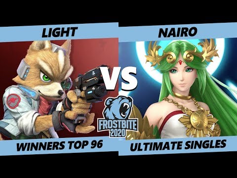Frostbite 2020 SSBU Winners Top 96 - Rogue | Light  (Fox) Vs NRG | Nairo (Palutena) Ultimate Singles