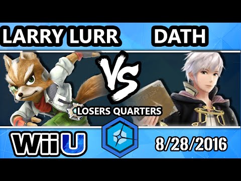 Shine 2016 Smash 4 - EVB | Dath (Robin) Vs. eLevate | Larry Lurr (Fox) SSB4 Losers Quarters
