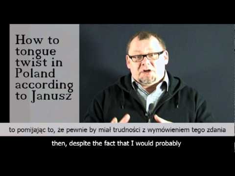 How to tongue twist in Poland:  Król Karol kupił królowej Karolinie korale koloru koralowego.