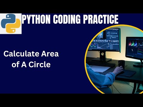 003 Python Practice Question Calculate Area Of A Circlepythonprogramming Python Practiceprogram
