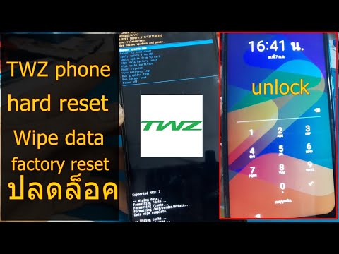twz hard reset 2021 Wipe Data TWZ phone 100%