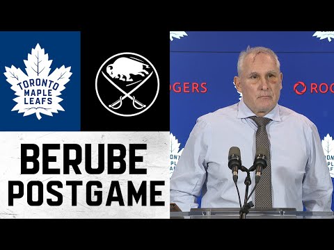 Craig Berube | Post Game vs. Buffalo Sabres | January 27, 2026