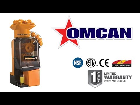 Video thumbnail for Zumoval Minimax Juice Extractor, 15 Oranges per Minute | Trento