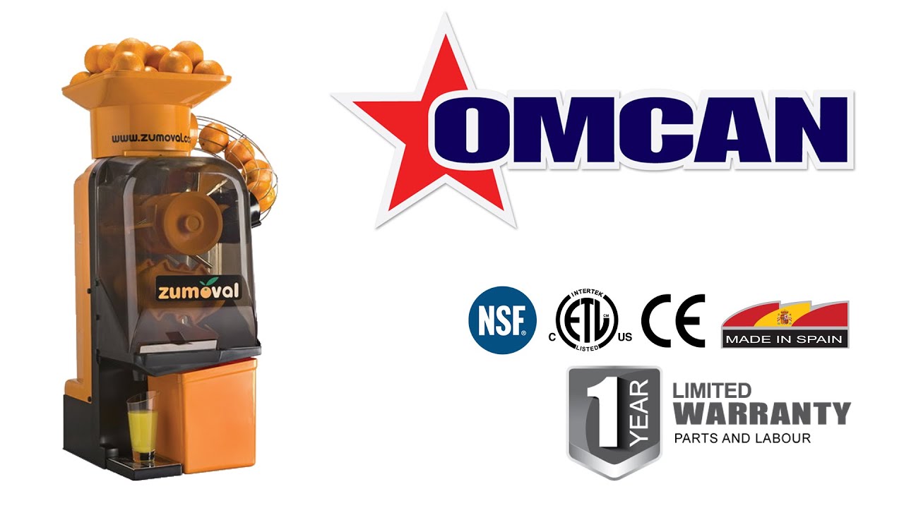 Video thumbnail for Zumoval Minimax Juice Extractor, 15 Oranges per Minute | Trento