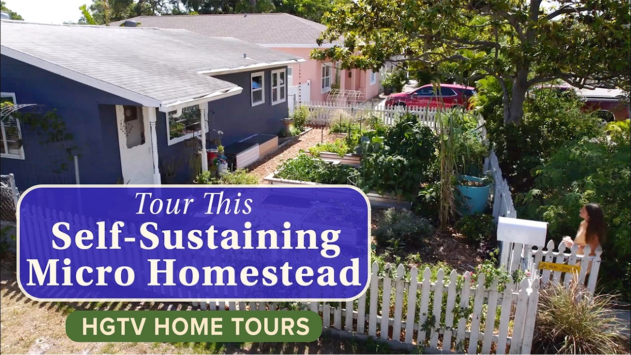 Revisit How One Micro Homesteader Feeds Her Family on 1/10th of an Acre | HGTV Home Tours