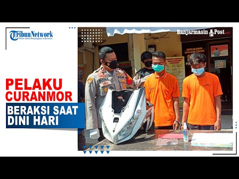 Maling Motor Ini Beraksi Saat Dini Hari, Tapi Ketangkap Juga Akhirnya