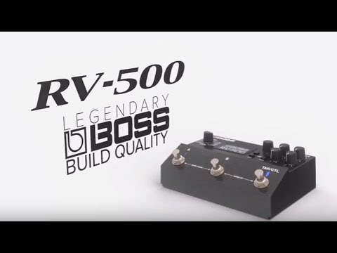 BOSS RV-500 Reverb Processor with 12 Modes, 21 Reverb Algorithm and High-Octane DSP