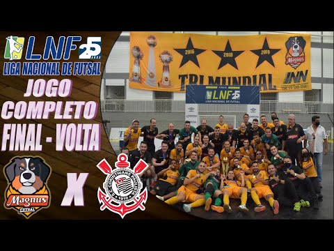 MAGNUS CAMPEÃO INVICTO! JOGO COMPLETO Magnus X Corinthians | FINAL |  2º Jogo LNF 2020 (20/12/2020)