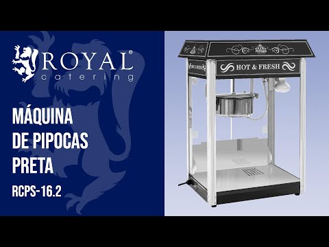 vídeo - Máquina de pipocas - teto preto