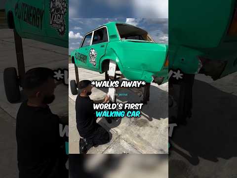 World’s First Walking Car! 😱