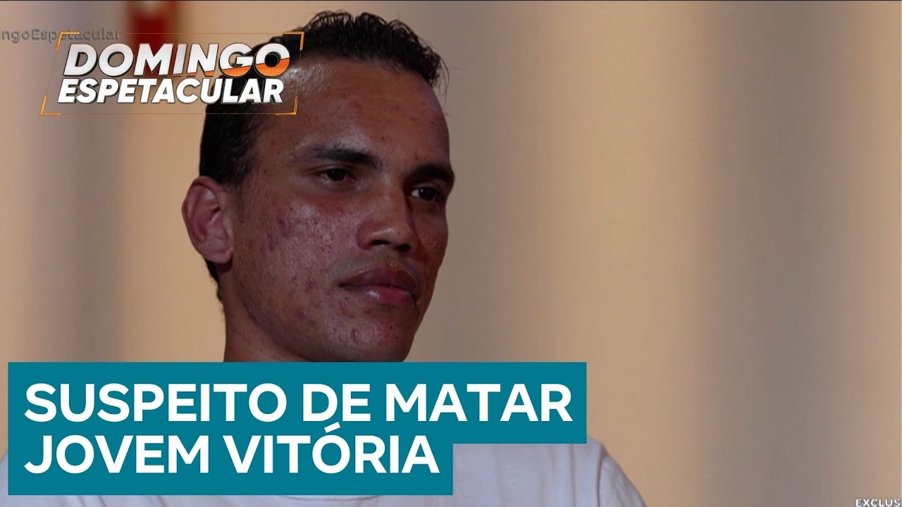 Caso Vitória: Cabrini confronta homem apontado como assassino da jovem